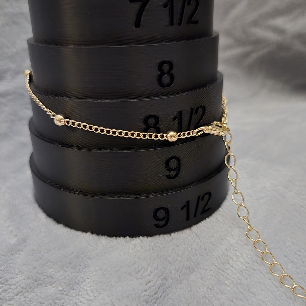 Elegant Gold Fashion Chain Anklet/ Bracelet. NWOT